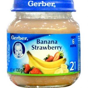 gerber banana strawberry 130g