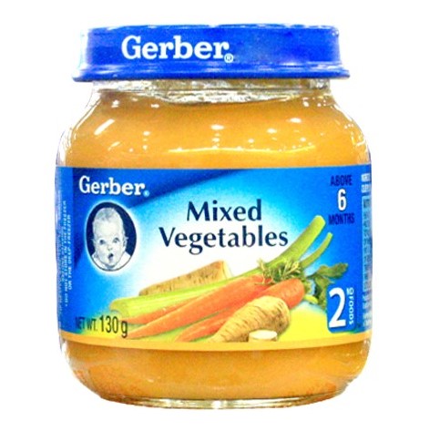 Gerber Mixed Vegetables Baby Food 130g 