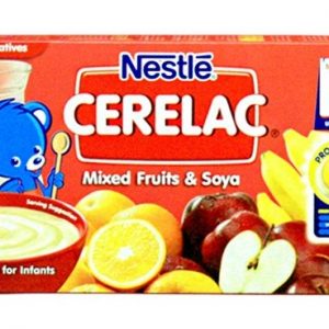 nestle cerelac mixed fruits and soya 120g