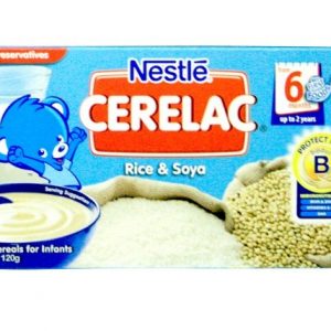 nestle cerelac rice and soya 120g