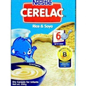 nestle cerelac rice and soya 250g