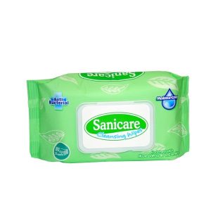 sanicare cleansing wipes 80's