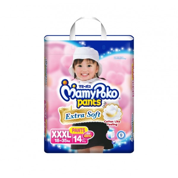 Mamy Poko Extra Soft Pants for Girls XXXL14 - Bohol Online