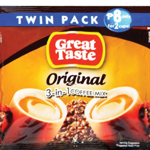 great taste coffee 3 in 1 original twin pack