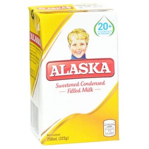 alaska sweetened condensed filled milk 250ml