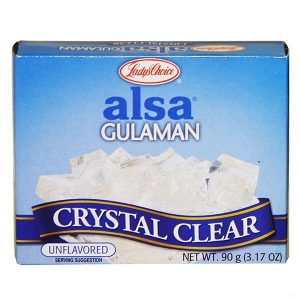 alsa crystal unflavored gulaman 90g