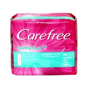 carefree healthy fresh pantyliner 40's