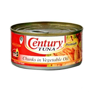 century tuna chunks in vegetable oil