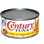century tuna flakes in oil 180g