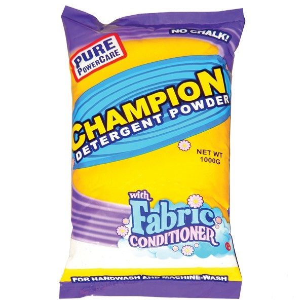Champion Detergent with fabcon 1kg