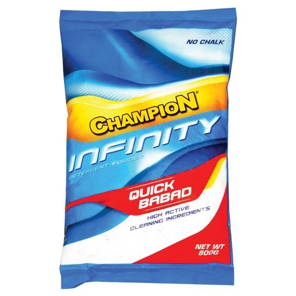 Champion Infinity Detergent Powder 800g