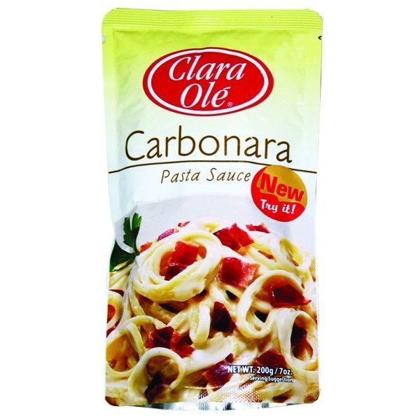 clara ole carbonara pasta sauce 200g