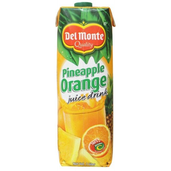 del monte pineapple orange juice 1 liter