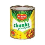 del monte pineapple chunks 822g