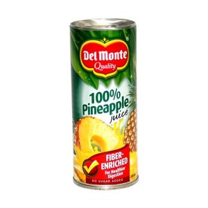 del monte pineapple juice fiber enriched 240ml