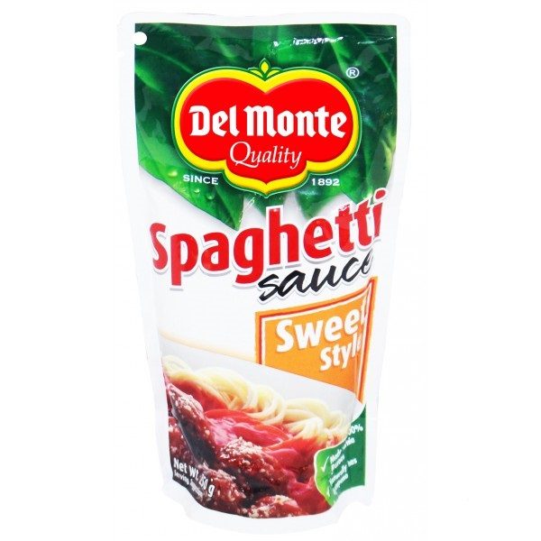del monte spaghetti sauce sweet style 250g