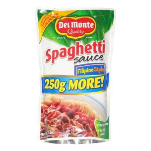 del monte spaghetti sauce filipino style 1kg