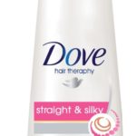 dove hair conditioner straight & silky 180ml