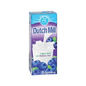 dutchmill yoghurt drink with blueberry 180ml