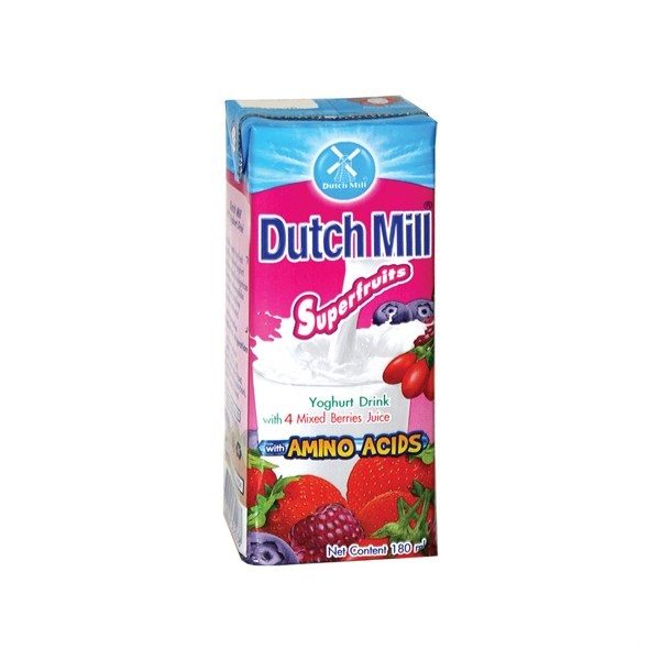 dutchmill yogurt superfruits 180ml