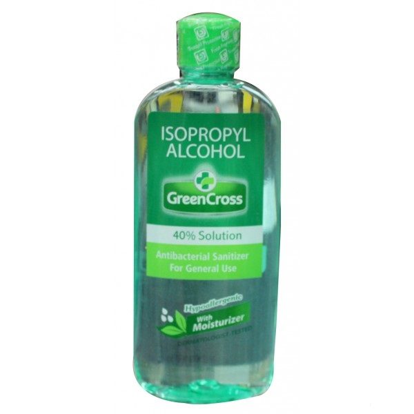 green cross isopropyl alcohol 250ml