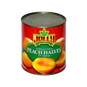 jolly peach halves in syrup 29oz