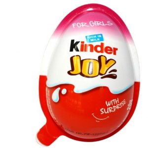 kinder joy for girls chocolate 20g