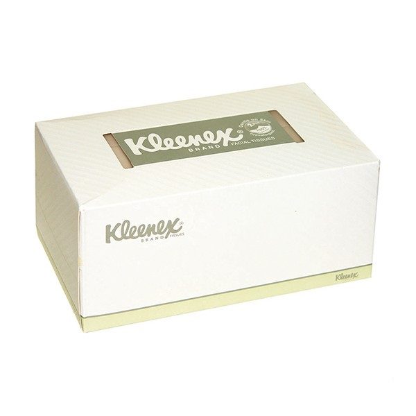 kleenex 2 ply unscented tissue box 190's