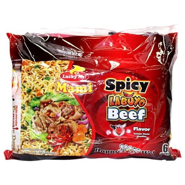 lucky me spicy labuyo beef 55g