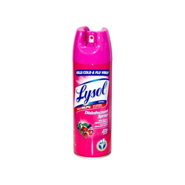 Lysol Disinfectant Spray Crisp Berry Scent 340g