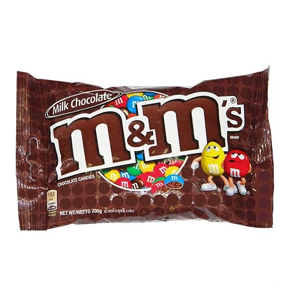 m&m chocolate 200g