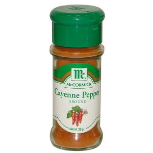 mccormick cayenne pepper 26g