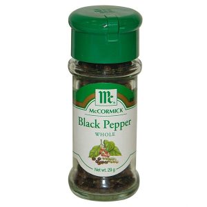 mccormick whole black pepper 29g