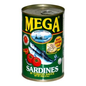 mega sardines in tomato sauce 425g