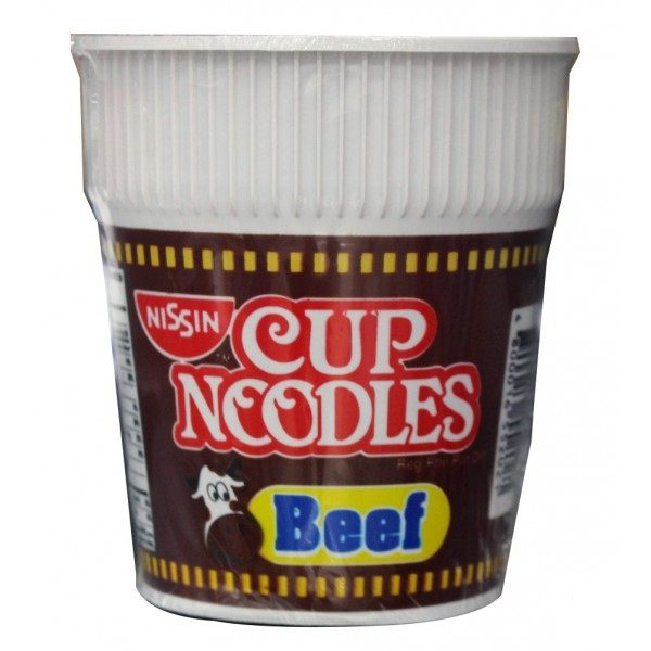 nissin cup noodles beef