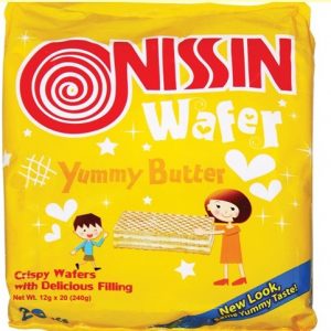 nissin wafer yummy butter 20's