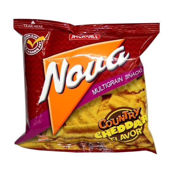 Nova Country Cheddar Flavor Multigrain Chips 40g 1