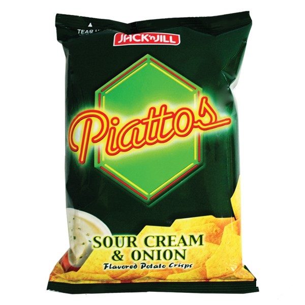 Piattos Sour Cream & Onion Potato Chips 85g 1