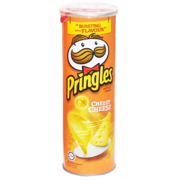 Pringles Chips Cheesy 107g 1