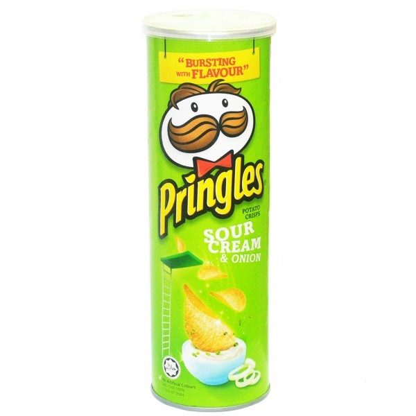 Pringles Chips Sour Cream Onion 107g 1