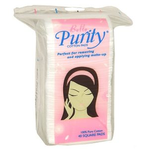 purity cotton pads 40's