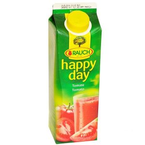 rauch happy day tomato juice 1liter