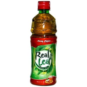 real leaf honey apple green tea