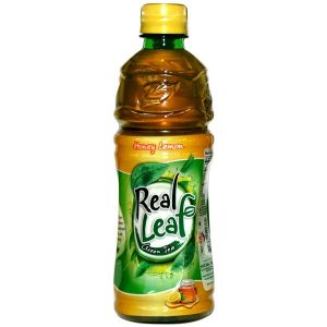 real leaf honey lemon green tea