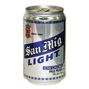 San Mig Light Beer in Can 330ml