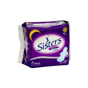sisters night plus dry napkins with wings 8's