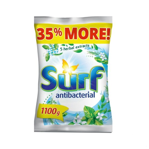 Surf Laundry Detergent Powder Antibacterial 1100g