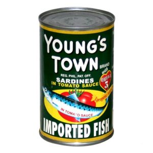 young's town sardines 425g