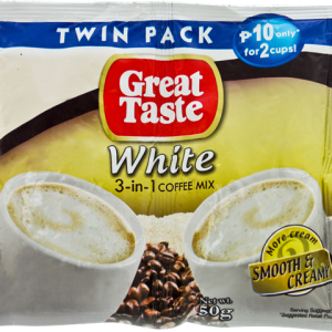 GREAT TASTE 3IN1 WHITE TWINPACK