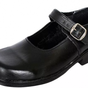 Girl Black School Shoes